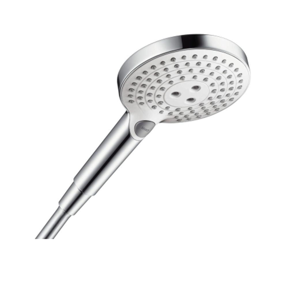 https://raleo.de:443/files/img/11eeea2448d7ab8092906bba4399b90c/size_l/Hansgrohe-HG-Handbrause-Raindance-Select-S-120-weiss-chrom-26530400 gallery number 1